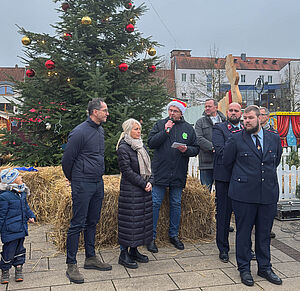 Eröffnung mit Bürgermeister Olaf Meining